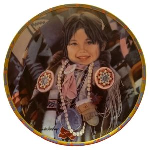 Vtg '94 Plate Stars In Her Eyes Don Crowley Lenox